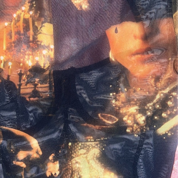 Mesh Cropped Top - Picture 3 of 5